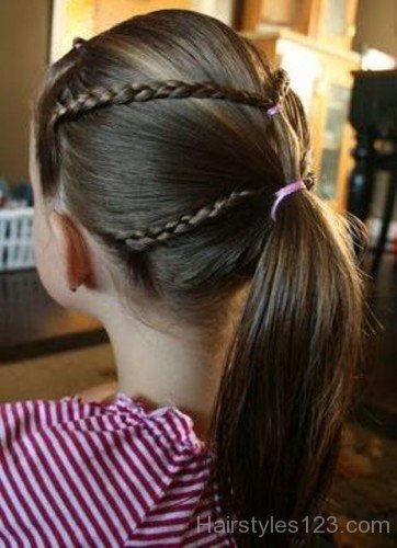 Kids Ponytail Hairstyle