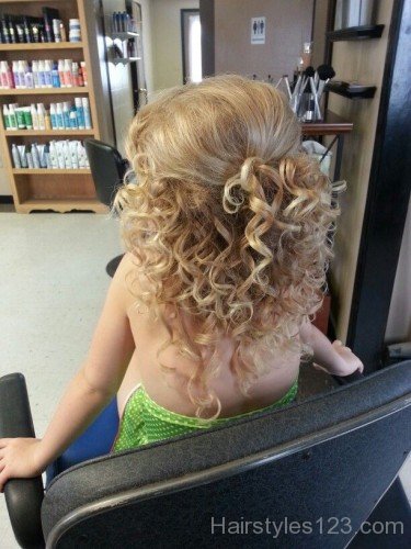 Kids Spiral Perm Hairstyle