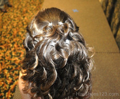 Pin Up Kids Hairstyle