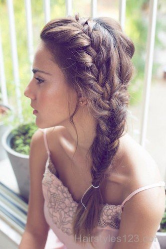 SIde Braid Hairstyle