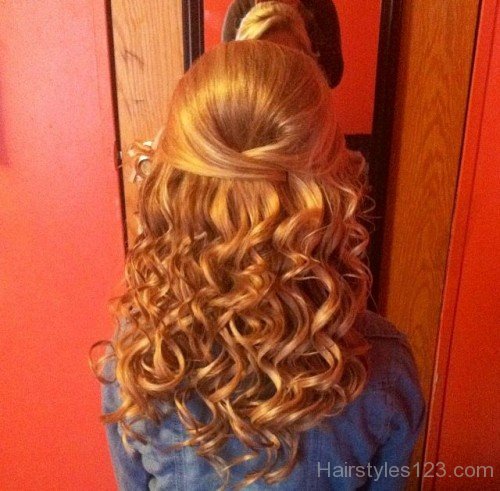 Spiral Perm Brown Hair