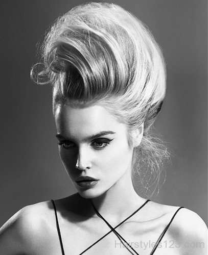 Vintage Updo Hairstyle