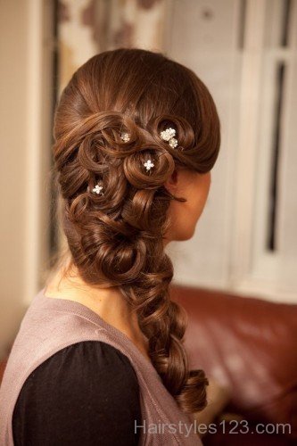 Ancient Greek Pin Up Hairstyle