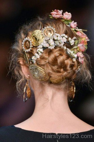 Ancient Greek Updo Hairstyle