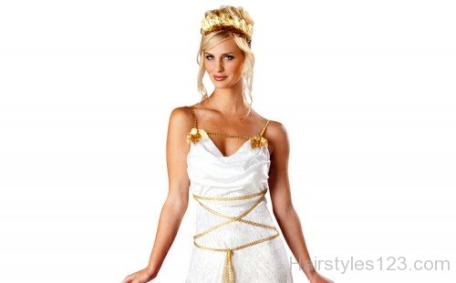 Crown Grecian Hairstyle