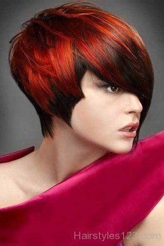 Short Asymmetric Textured Haircut