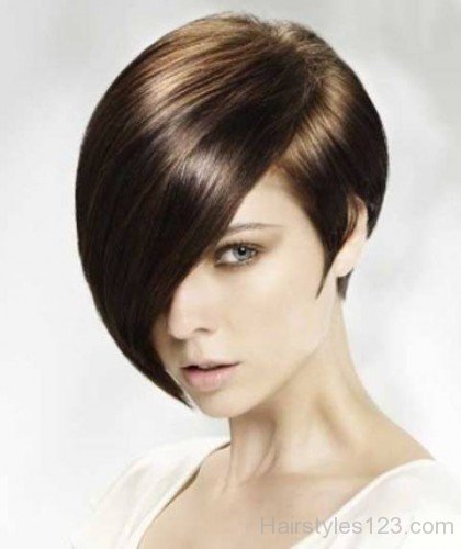 Angled Bob Hairstyle