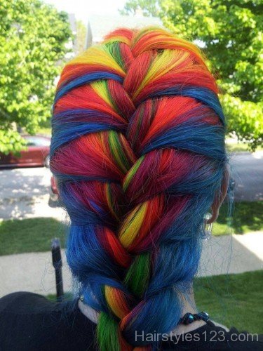 Colorful Braid For Women