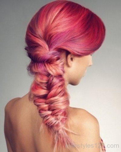 Pink Shaded Fishtail