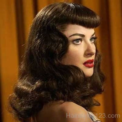 1920s Fine  Medium Curly Hairstyle