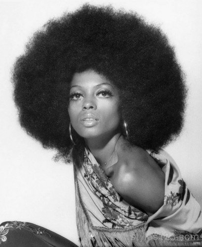 Afro 1970s Hairstyle