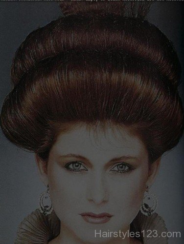 Amazing 1970s  Bun Hairstyle
