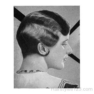 1920s Funky Hairstyle