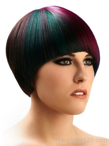 Stylish Colored Hairstyle
