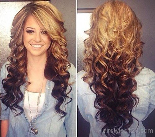 Amazing Long Curly Hairstyle