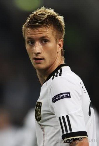 Amazing Spiky Hairstyle Of Marco Reus