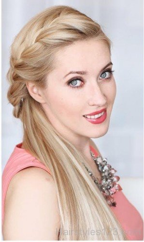 Attractive Braided Hairstyle