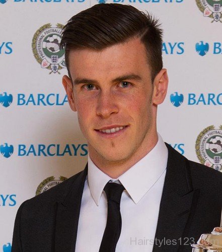 Awesome Short Hairstyle Of Gareth Bale