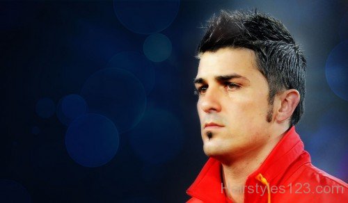 Best Hairstyle Of David Villa