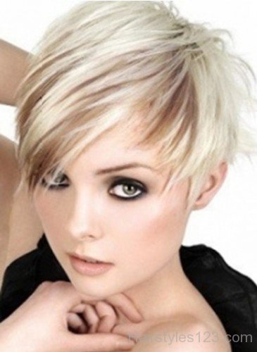 Best  Pixie Hairstyle With Colored Hairs