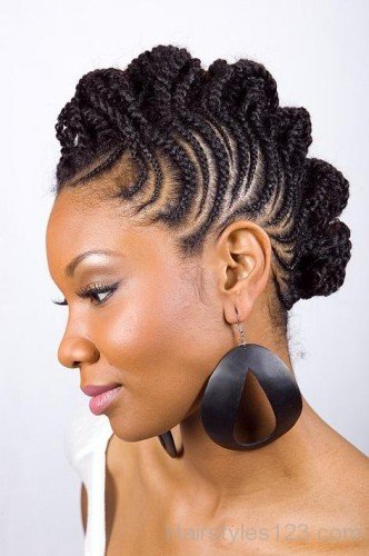 Best Short Braided Hairstyle