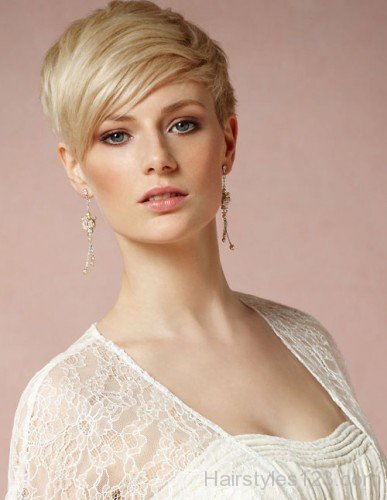 Blonde Pixie Hairstyle