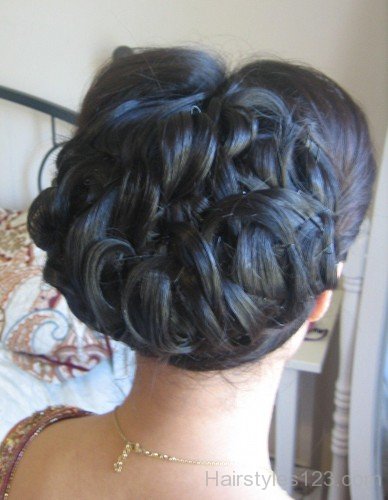 Brides Bun Hairstyle