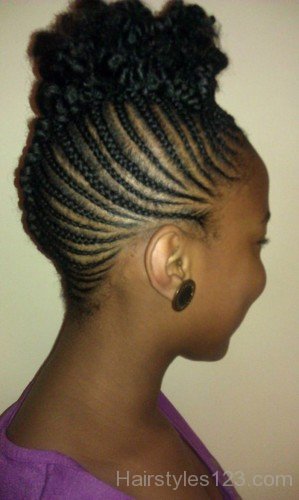 Cool  Funky Braided Hairstyle