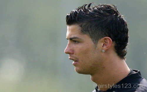 Cool Hairtyle Of Cristiano Ronaldo