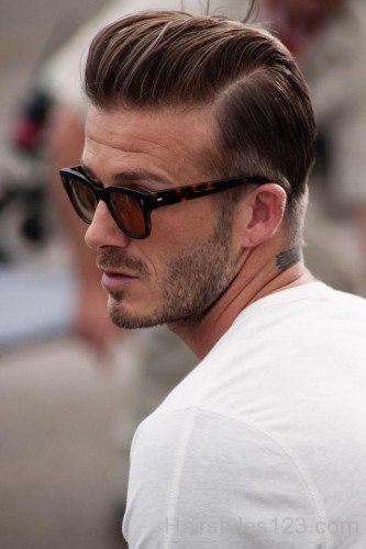 David  Beckham Undercut Hairstyle