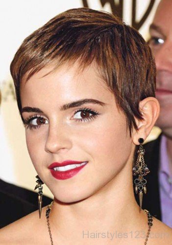 Emma Watson Pixie Hairstyle