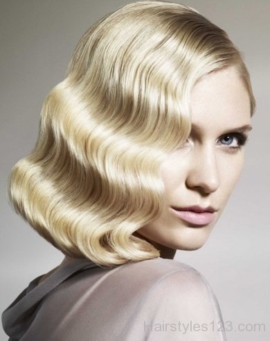 Fabulous Finger Wave Hairstyle