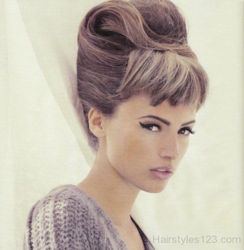 Fabulous Retro Bun  Hairstyles