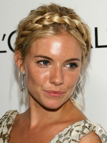 Fantastic Bun Braided Hairstyle