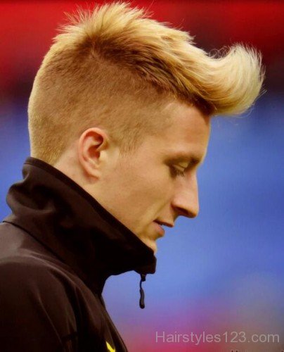 Marco Reus Funky Hairstyle