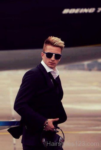Marco Reus Short Funky Hairstyle