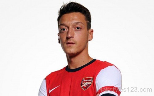 Mesut Ozil  Funky Hairstyle