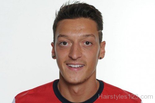 New Hairstyle Of Mesut Ozil