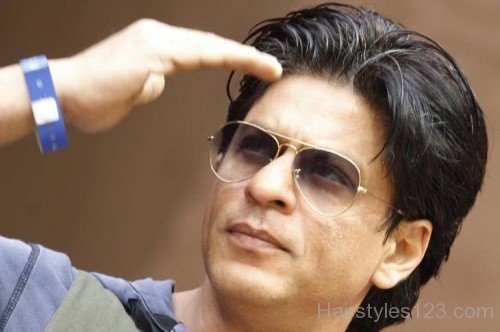 Nice Hairstyle Of Shahrukh Khan