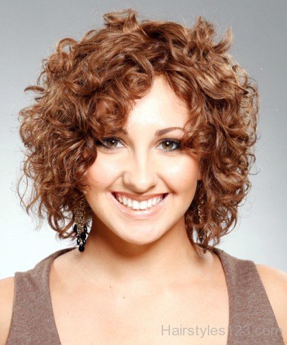 Nice Short Curly Hairstyle