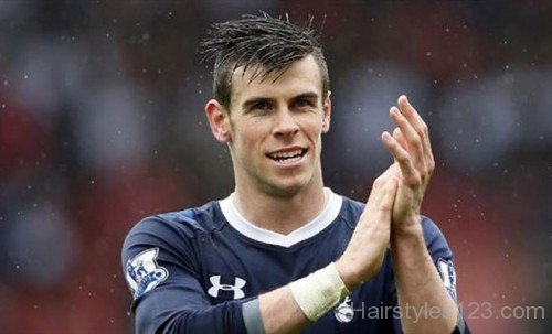 Spiky Hairstyle Of Gareth Bale