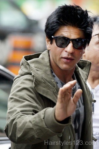 Srk Short Funky Hairstyle