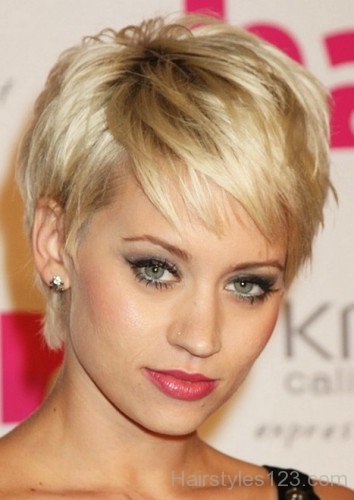 Stylish Layered Pixie Hairstyle