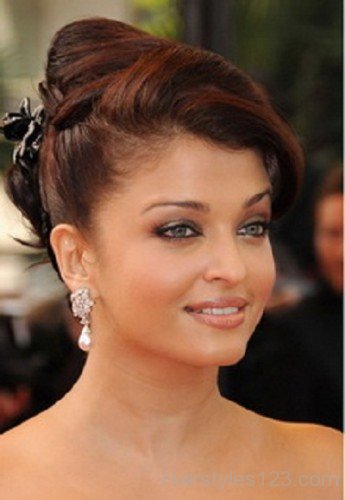 Aishwarya Rai Updo Hairstyle