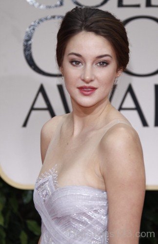 Amazing Updo Hairstyle Of Shailene Woodley