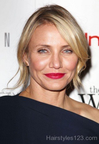 Cameron Diaz Blonde Hairstyle