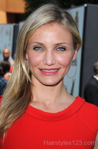 Cameron Diaz Straight Hairstyle