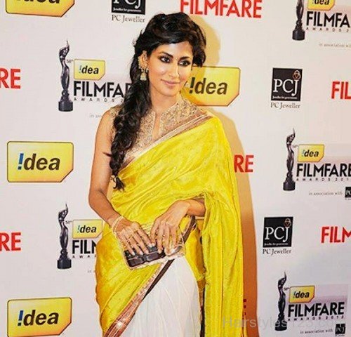 Chitrangada Singh Braided  Hairstyle