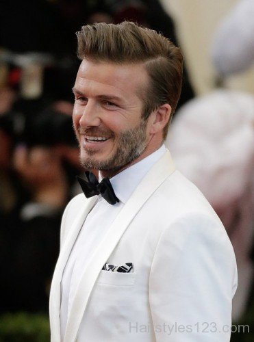 Cool Hairstyle Of David Beckham
