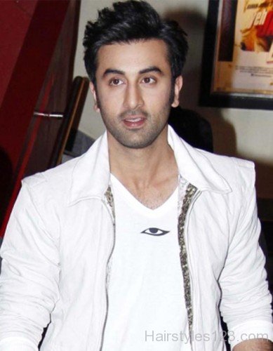 Cool Hairstyle Of Ranbir Kapoor